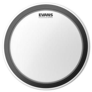 Пластик для бас-барабана Evans 20" EMAD Coated Bass Drum Evans 20" EMAD Coated Bass Drum