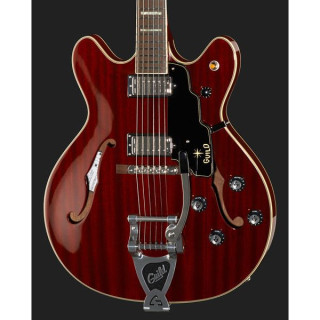 Гильдия Звездный Огонь против Бигсби Guild Starfire V w/Bigsby