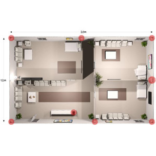 Комплект Sirus 4 room Bundle L белый Sirus 4room Bundle L white