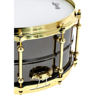 Ludwig 14 "x6,5" Универсальный черный с золотом Ludwig 14"x6,5" Universal Black&Gold
