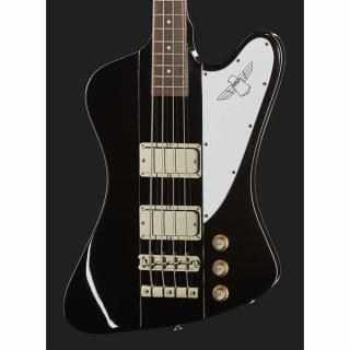 Epiphone Thunderbird 60-х годов Бас-гитара из черного дерева Epiphone Thunderbird 60´s Bass Ebony