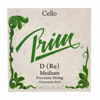 Струна для виолончели Prim D Средняя Prim Cello String D Medium