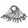 Крепление для лестничных пролетов XL Ø 6 мм серое 12 шт. Stairville Spannfix XL Ø 6mm grey 12 pcs