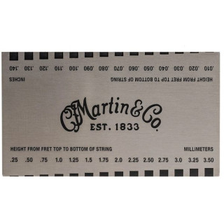 Линейка Martin Guitar String Action Gauge