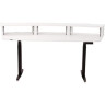 Вход в студию Внутр. Стол 3U, изогнутый Thon Studio Ext. Desk 3U WH curved