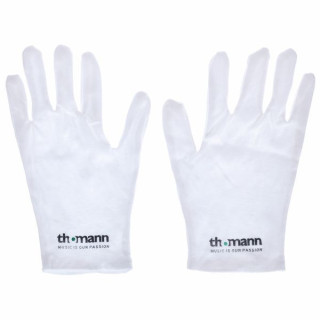Хлопчатобумажные перчатки Thomann белые S/M Thomann Cotton Gloves White S/M