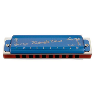 Гармоника Fender Midnight Blues Harmonica in D Fender Midnight Blues Harmonica in D