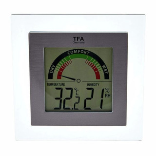 Термогигрометр TFA Plexi TFA Plexi Thermo-Hygrometer