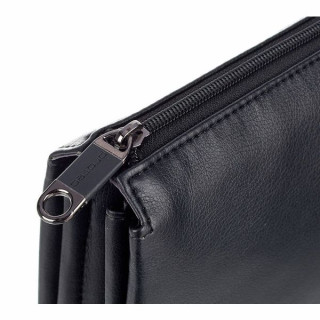 Защита из 6 частей дерева. Кожаный бумажник Protec 6-Piece Woodw. Leather Wallet