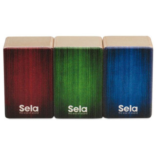 Мини-кахоны Sela SE 108 Mini Cajon Shaker Set Sela SE 108 Mini Cajon Shaker Set