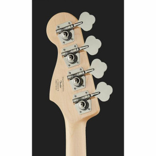 Сквайр Афф. Джазовый бас-гитара, черный Squier Aff. Jazz Bass MN Black