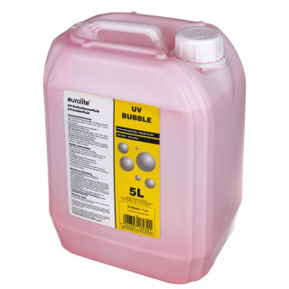 Жидкость Eurolite UV Bubble Fluid 5л красная Eurolite UV Bubble Fluid 5l red