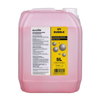 Жидкость Eurolite UV Bubble Fluid 5л красная Eurolite UV Bubble Fluid 5l red