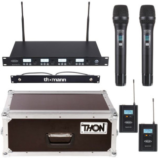 Беспроводная система Thon Case 4U Sirus Quad 4CH Bundle №549313 (Комплект)