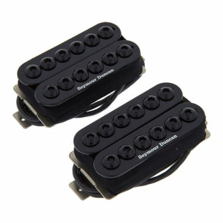 Seymour Duncan Захватчик Хамбакер в черном наборе Seymour Duncan Invader Humbucker Set Black