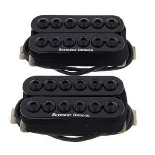 Seymour Duncan Захватчик Хамбакер в черном наборе Seymour Duncan Invader Humbucker Set Black
