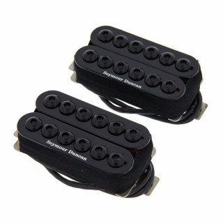 Seymour Duncan Захватчик Хамбакер в черном наборе Seymour Duncan Invader Humbucker Set Black