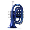 Труба Thomann TR 5 Blue Bb-Pocket Trumpet Thomann TR 5 Blue Bb-Pocket Trumpet