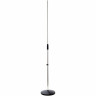 Подставка для микрофона K&M 260/1 Хромированная K&M 260/1 Mic Stand Chrome
