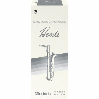 Трость для саксофона DAddario Woodwinds Hemke Baritone Saxophone 3.0 DAddario Woodwinds Hemke Baritone Saxophone 3.0