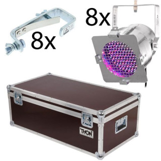 Дорожный комплект Stairville LED PAR 56 S 8er MK1 Stairville LED PAR 56 S 8er Road Kit MK1