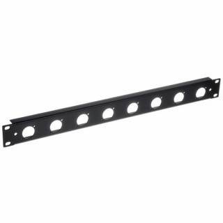 Панель стойки Thon 1U 8XLR 90° Thon Rack Panel 1U 8XLR 90°