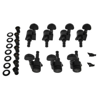 Комплект тюнеров Harley Benton Parts J03SBK SPLK L7 Harley Benton Parts J03SBK SPLK L7 Tuner Set