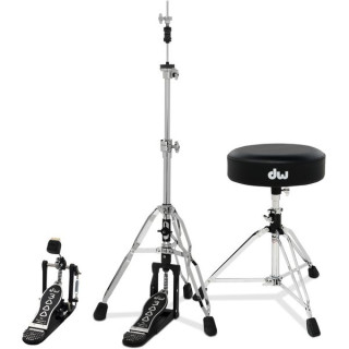 DW Набор оборудования 3 шт. с одиночным педалом DW 3pc Hardware Pack Single Pedal