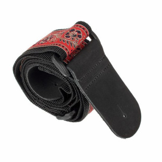 Tavmusic.ru Болливуд Ремень Красный и Золотой Thomann Bollywood Strap Red & Gold