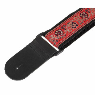 Tavmusic.ru Болливуд Ремень Красный и Золотой Thomann Bollywood Strap Red & Gold