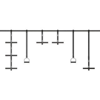 Gлобальный Трас F31M100-B Расширение 100см Чёрный Global Truss F31M100-B Extension 100cm BK