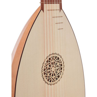 Tavmusic.ru Про Ренессанс Лютня 8C Черный вишня Thomann Pro Renaissance Lute 8C Cherry