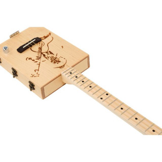 Tavmusic.ru гитара в кейсе с пьезо pickup Thomann Cigar Box Guitar Piezo PU