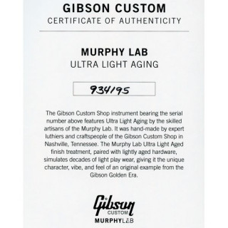 Гибсон Лес Пол 59 HPT DIT #1 Gibson Les Paul 59 HPT DIT #1