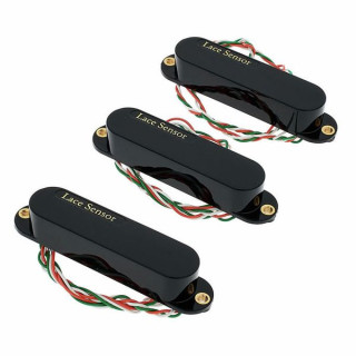 Набор звукоснимателей Lace Pickups Sensor Gold 3 Pack BK