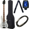 Бас-гитара Harley Benton B-550 White Progressive Series Bundle №570661 (Комплект)