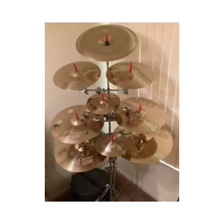 Втулки для тарелок без гаек 3-я красная No Nuts Cymbal Sleeves 3-RD Red