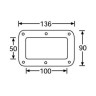 Адам Холл 38083 Блюдо из касторового масла Adam Hall 38083 Castor Dish