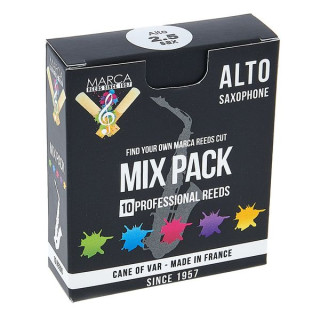 Трости для саксофона Marca Mix Pack Alto Saxophone 2.5 Marca Mix Pack Alto Saxophone 2.5