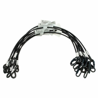 Комплект безопасности Stairville 80 см/6 мм Bk 10 шт. Stairville Safety Set 80cm/6mm Bk 10 pcs