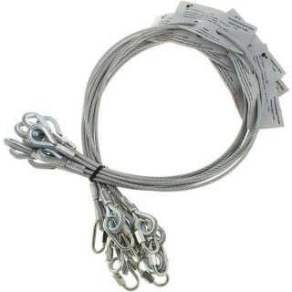 Комплект безопасности Stairville 80см/4мм 10шт. Stairville Safety Set 80cm/4mm 10pcs.