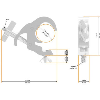 Глобал Трус 5073-1-OD Самозакрывающийся крюк Легкий Global Truss 5073-1-OD Selflock Hook Easy