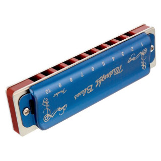 Губная гармоника Fender Midnight Blues в стиле F Fender Midnight Blues Harmonica in F