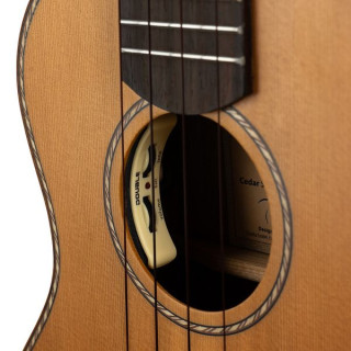 Каша Седар Тенор Укулеле Солид Топ ЭК Cascha Cedar Tenor Uku Solid Top EQ