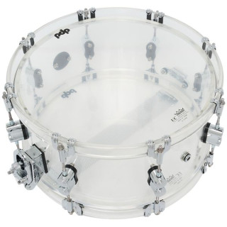 DW PDP 14"x6.5" SN Clear Acrylic DW PDP 14"x6.5" SN Clear Acrylic
