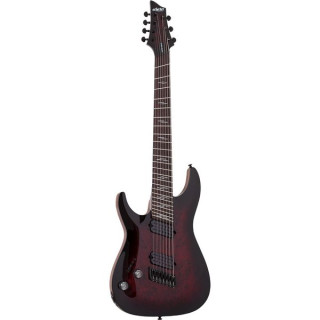 Электрогитара Schecter Omen Elite-7 MS BL Cherry LH Schecter Omen Elite-7 MS BL Cherry LH