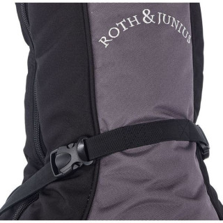 Чехол для контрабаса Roth & Junius BSB-01 1/4 GY/BK Bass Soft Bag Roth & Junius BSB-01 1/4 GY/BK Bass Soft Bag