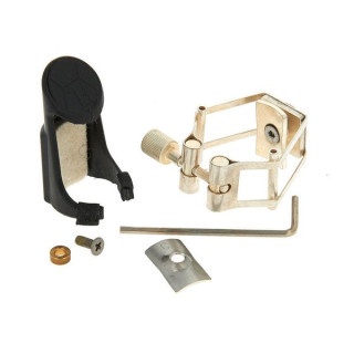 Лигатура для кларнета Francois Louis Pure Brass Clar. Silver Plated Francois Louis Pure Brass Clar. Silver Plated