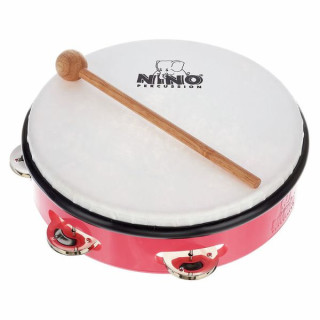 Nino 8" ABS Tamburine розовый Nino 8" ABS Tamburine Pink