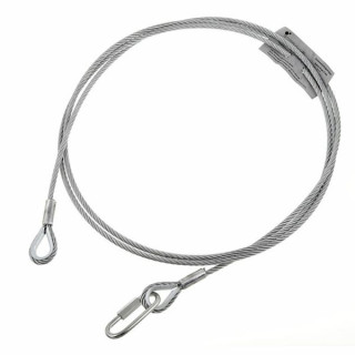 Страховочный трос Stairville Safety 300cm/6mm 35kg Stairville Safety 300cm/6mm 35kg